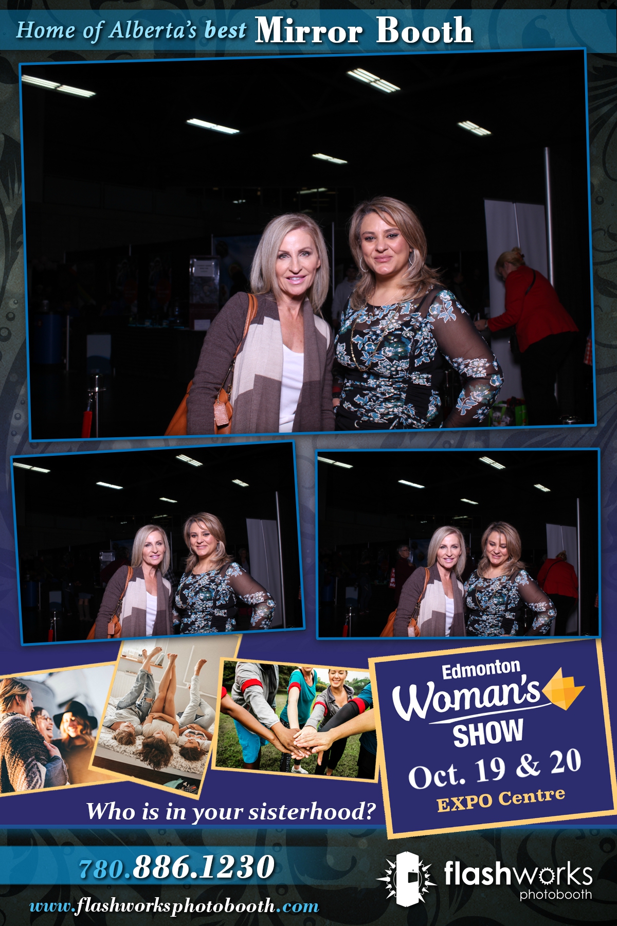Fall Edmonton Woman's Show | View more photos from the event at gallery.flashworksphotobooth.com/u/FlashworksPhotoboothInc/Fall-Edmonton-Womans-Show-0